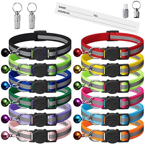 Pamper Your Feline Fashionistas with Extodry Breakaway Cat Collar – Meowvelous 10% Off, Now Just $8.97!